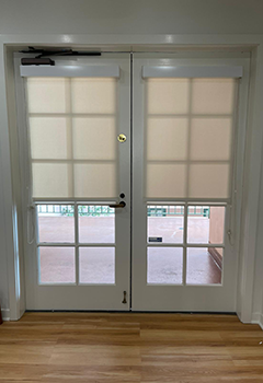 Custom Roller Shades for Doors in Fillmore